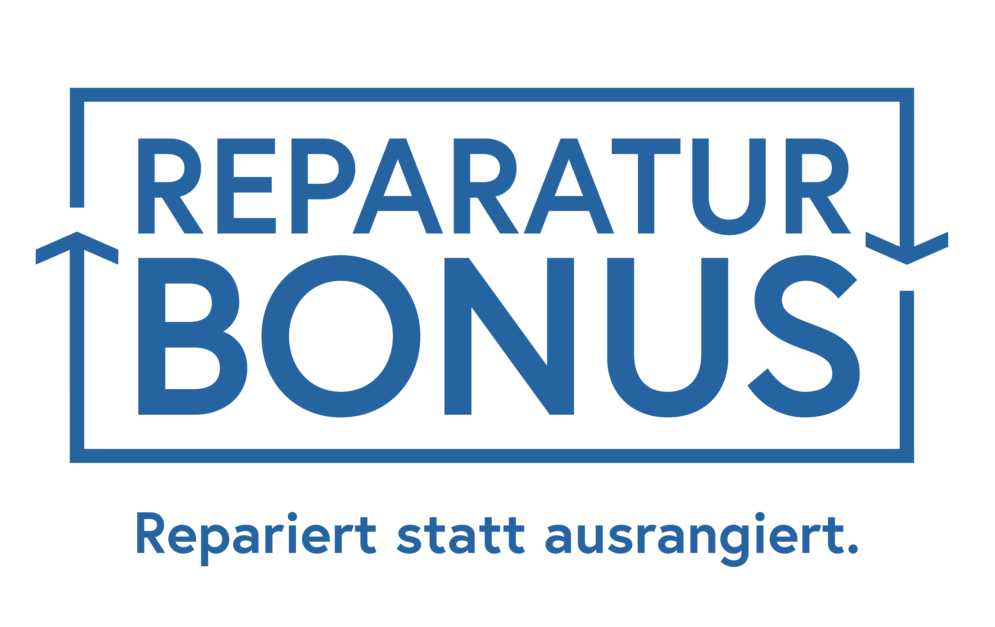 Logo des Reparaturbonus gefördert durch die EU